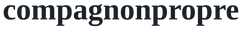 compagnonpropre logo dark text only